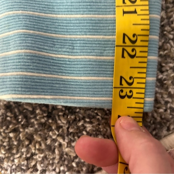 Talbots robin egg blue nautical button up jacket size small - Picture 12 of 13